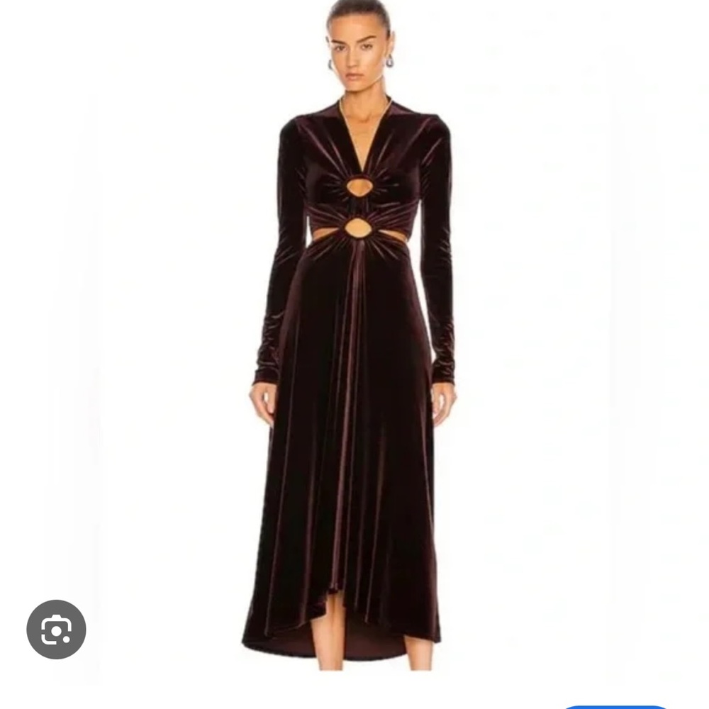ALC Maeve Velvet CutOut MIDI Dress - NWOT